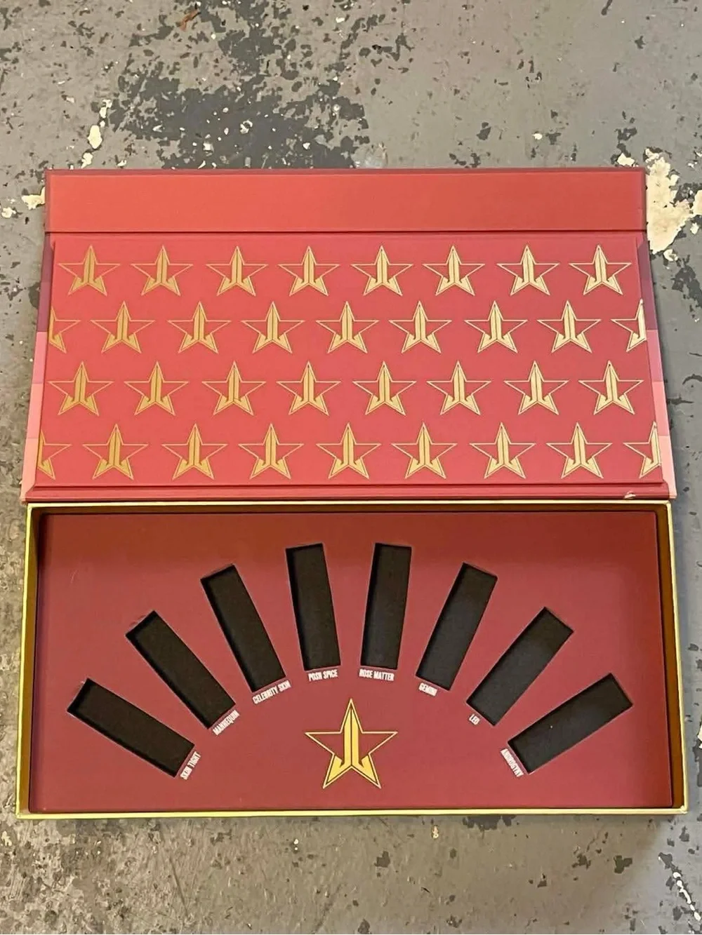 Jeffree Star Lip Kits & Vault Boxes & Display (EMPTY)